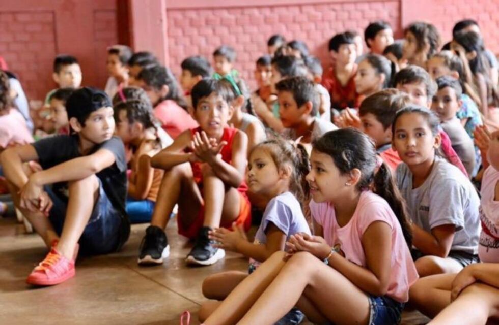 Arrancó la colonia de vacaciones de los chicos de la zona Oeste