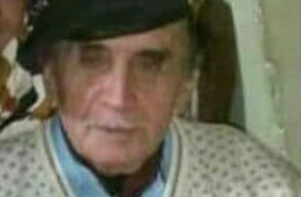 Ofrecen 250 mil pesos de recompensa para quien aporte datos sobre el paradero de un anciano de 81 años