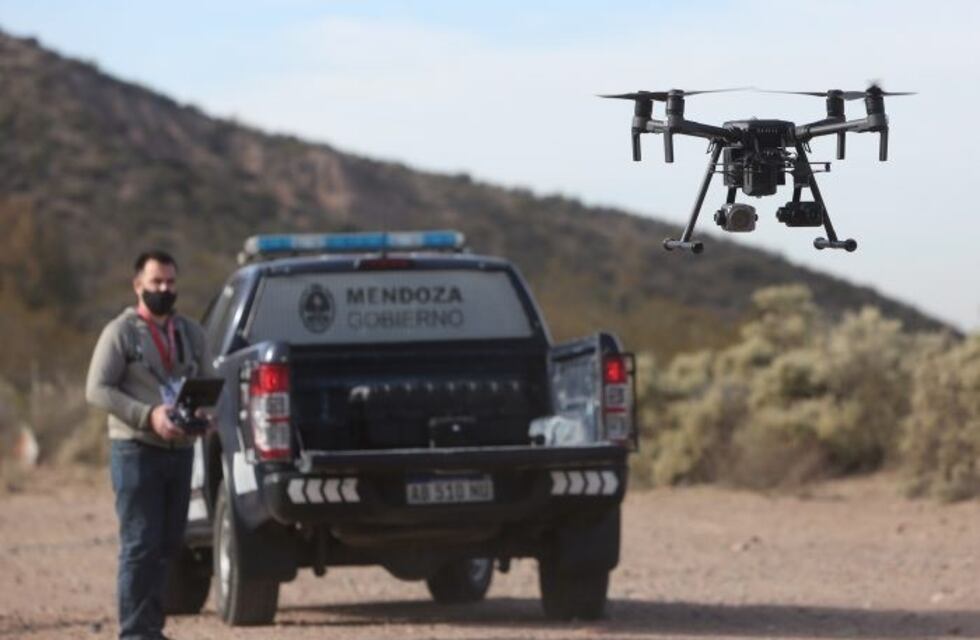 Drones, el arma de vigilancia que pone en marcha la Policía de Mendoza