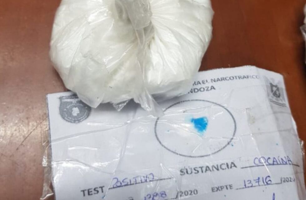 Desbarataron un kiosco de drogas en Maipú y secuestraron cocaína