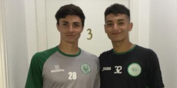 Valentino Torres y Franco Samana