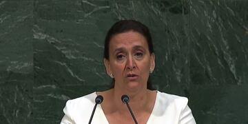 Gabriela Michetti en la ONU\u002E