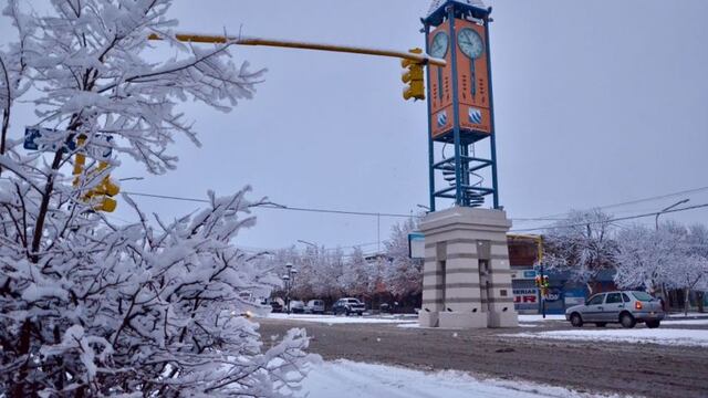 El frío intenso volvió a Malargüe. Imagen de archivo.