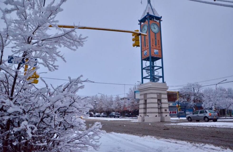 Sur mendocino helado: la sensación térmica estuvo entre los 11° y 15° bajo cero