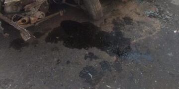 El conductor del vehículo se habría quedado dormido\u002E Foto: Cadena de Noticias\u002E