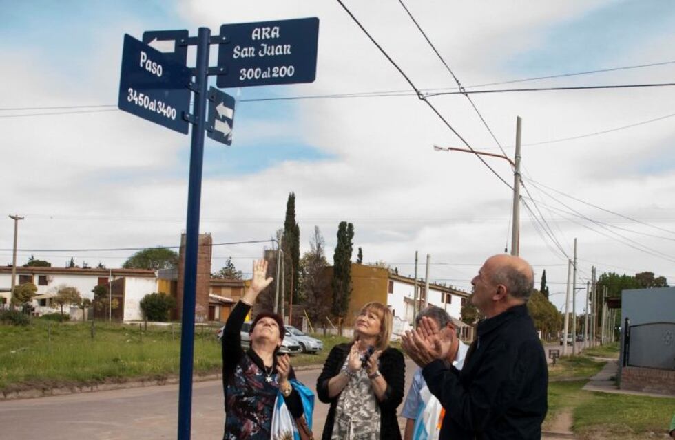 ARA San Juan: nuevo nomenclador en Punta Alta rinde homenaje
