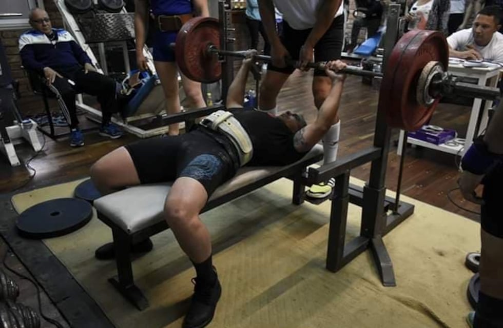 Gran participación en el Primer Torneo de pesas de Punta Alta