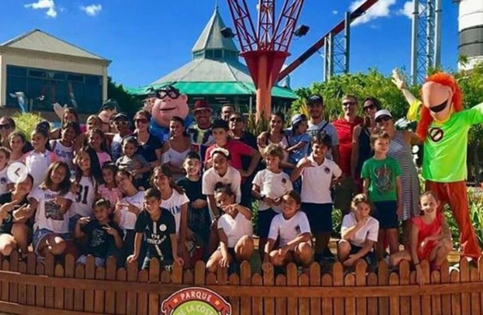 El increíble festejo de cumpleaños que Tevez le organizó a su hija en un parque de diversiones