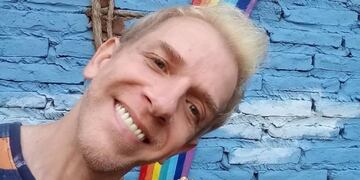 Fabián Schultz, de policía a cantante y, luego, a artista plástico (Foto: Instagram)