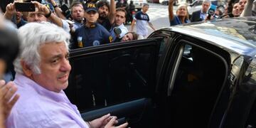 Alberto Samid es trasladado a Comodoro Py (Foto: Federico López Claro)