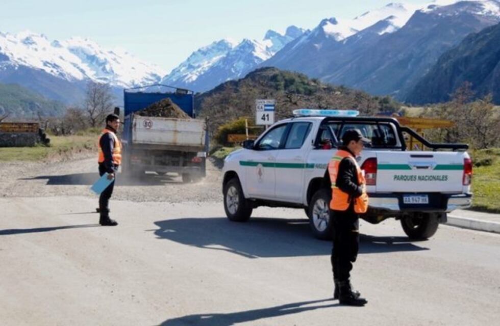 El Chaltén: operativo de tránsito por mantenimiento vial