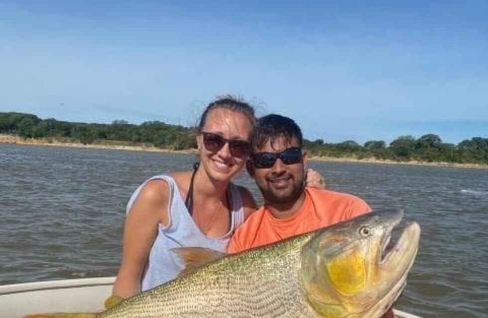 En Empedrado se capturó un Dorado de 22 kilos