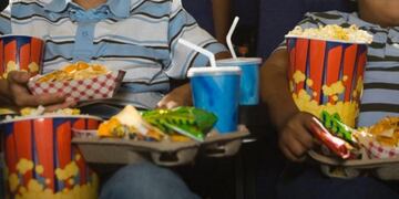 Ingresar alimentos al cine