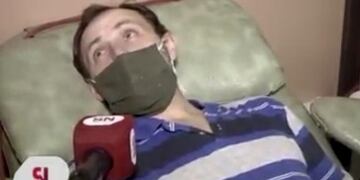 Luis, puntaltense donante de plasma