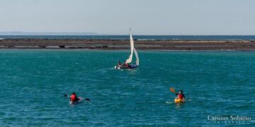 caleta olivia costanera en verano