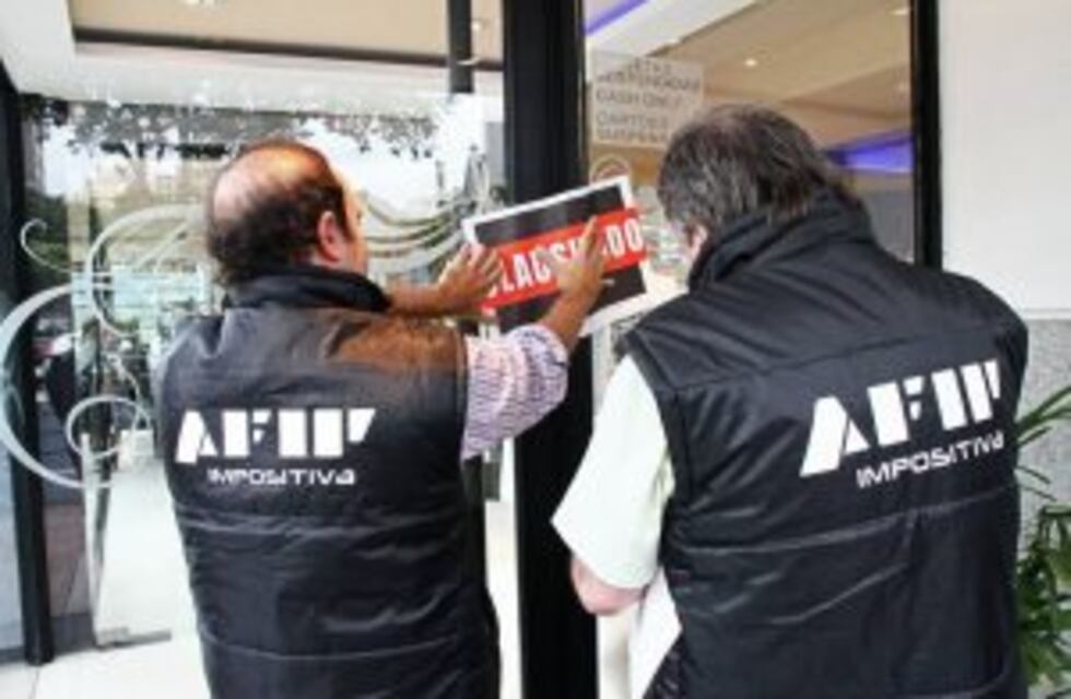 La AFIP clausuró 27 locales en la provincia por no emitir facturas ni tickets