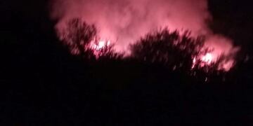 Incendio en Parque Síquiman\u002E