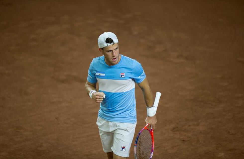 Copa Davis: Schwartzman le dio el primer punto a Argentina en la serie ante Colombia