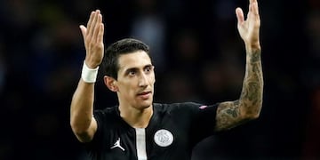 Con un golazo de Di María, PSG igualó 2-2 ante Napoli por la Champions League\u002E Foto: REUTERS\u002E