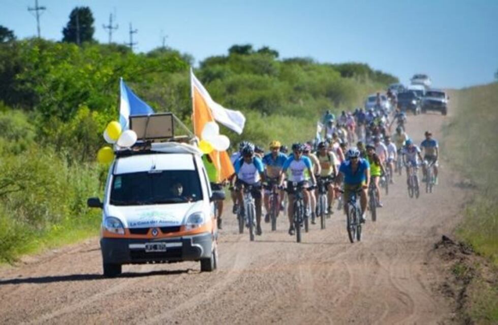 Son más de 150 personas que participaran de la peregrinación en bicicleta