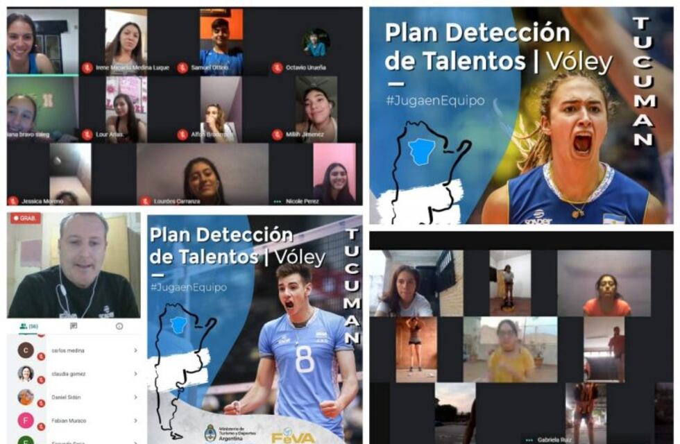 Pese a la pandemia el vóley tucumano busca talentos