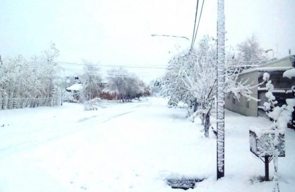 Con el frío polar llegó la nieve y los problemas en las rutas