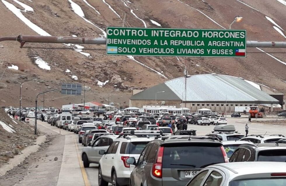Los chilenos vienen a Mendoza y ya hay tres horas de demora para ingresar