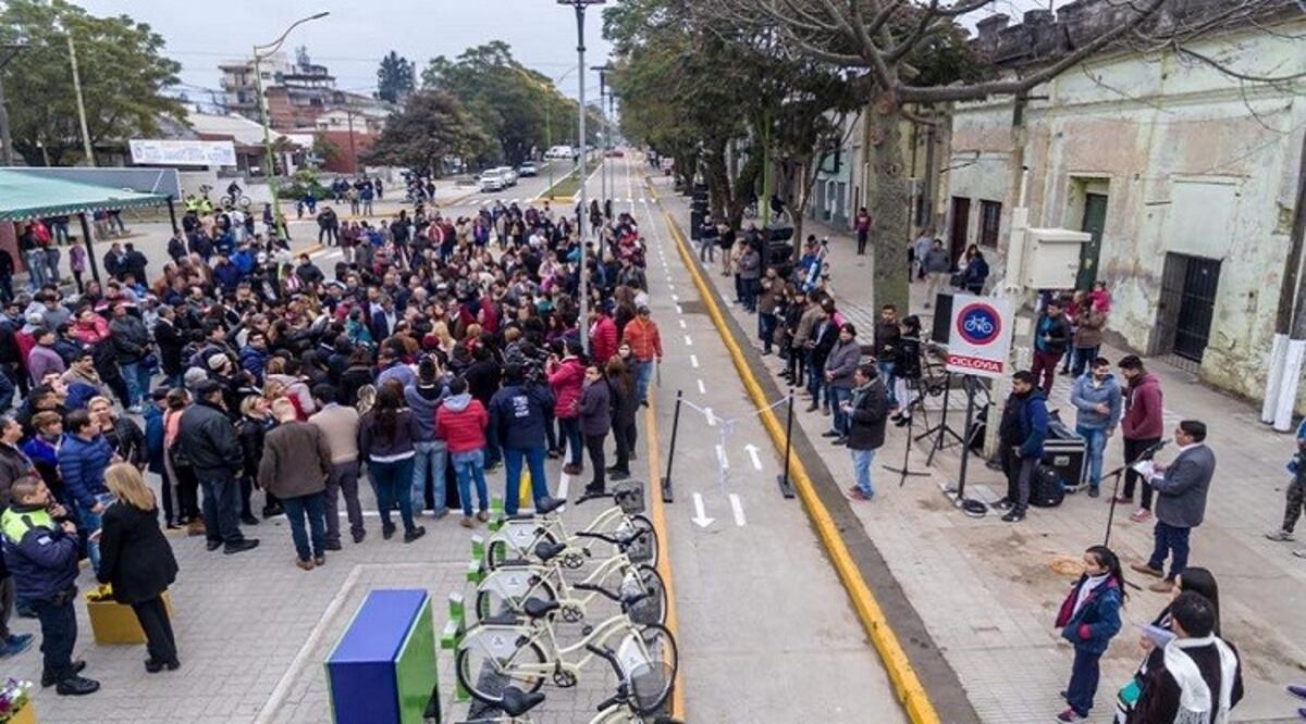 Ciclovía en Tafí Viejo\u002E