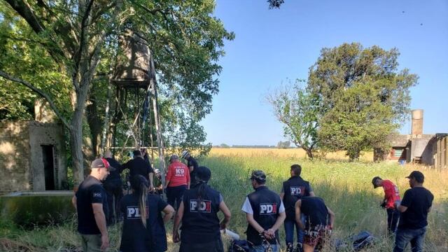 La Policía de Investigaciones (PDI) acudió al lugar para inspeccionar el sitio del hallazgo\u002E