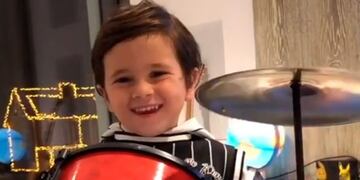 Mateo Messi cumple cuatro años y las redes recuerdan sus travesuras\u002E (Web)