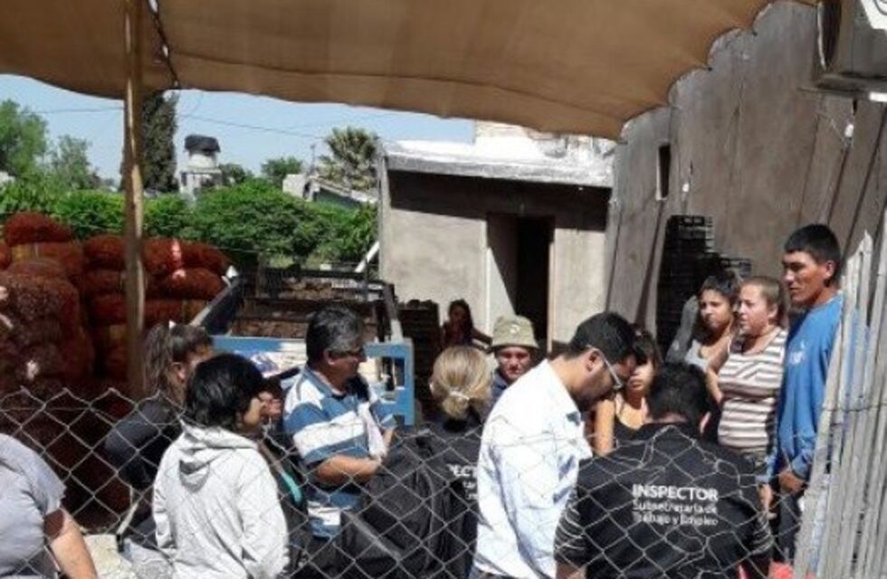 Un establecimiento agrícola tenía a menores trabajando