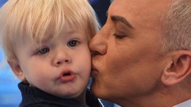 Flavio Mendoza y su hijo Dionisio.