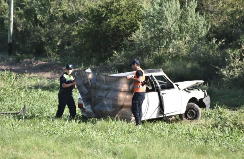 Murió un joven tras un vuelco en San Luis