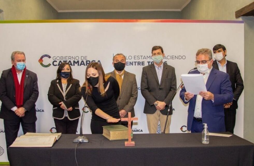 Juraron las nuevas autoridades en Minería y Asesoría General de Gobierno