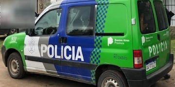 Móvil policial Punta Alta