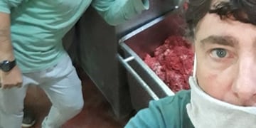 Sindicato de la Carne entrega alimentos a trabajadores afiliados o no afiliados al gremio