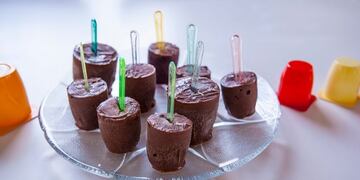 Helado casero de banana y chocolate\u002E