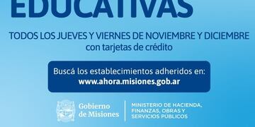 Recuerdan que siguen en vigencia los programas “Ahora Turismo” y “Ahora Estudiantes”