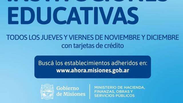 Recuerdan que siguen en vigencia  los programas “Ahora Turismo” y “Ahora Estudiantes”