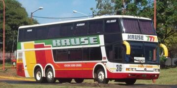 Retomó el servicio de la línea interurbana de colectivos entre las localidades de Tarumá-Caraguatay y Montecarlo\u002E