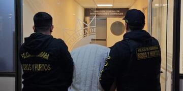 Un detenido por el crimen en el barrio El Pueblito. (Policía de Córdoba).