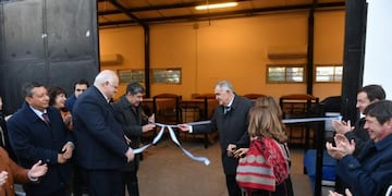 Jaldo inauguró un albergue para 70 personas en situación de calle.