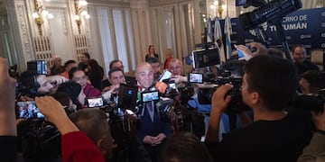 El gobierno agasajó a la prensa en el Día del Periodista.