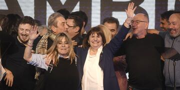 Paso 2023. Búnker de Juntos por el Cambio. (Federico López Claro / Corresponsalía)