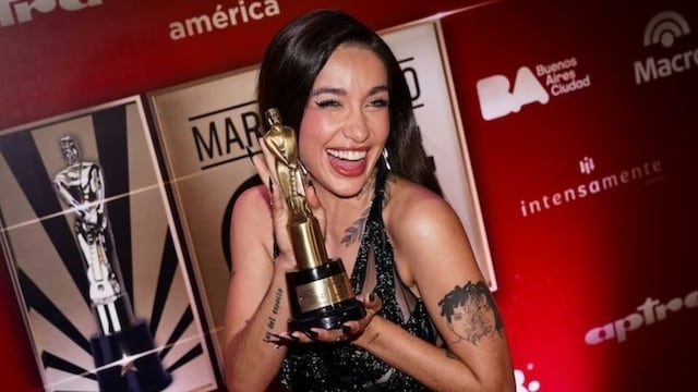 Martín Fierro de Cine 2025: María Becerra ganó un premio por En El Barro, la exitosa serie de Netflix
