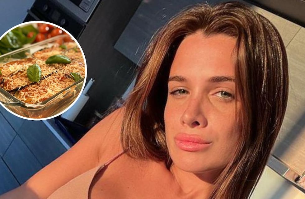 Camila Homs confesó su amor por las berenjenas a la parmesana y enseñó cómo hacerlas