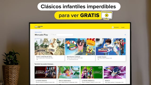 Vacaciones de invierno: cómo ver series y películas infantiles gratis en Mercado Play
