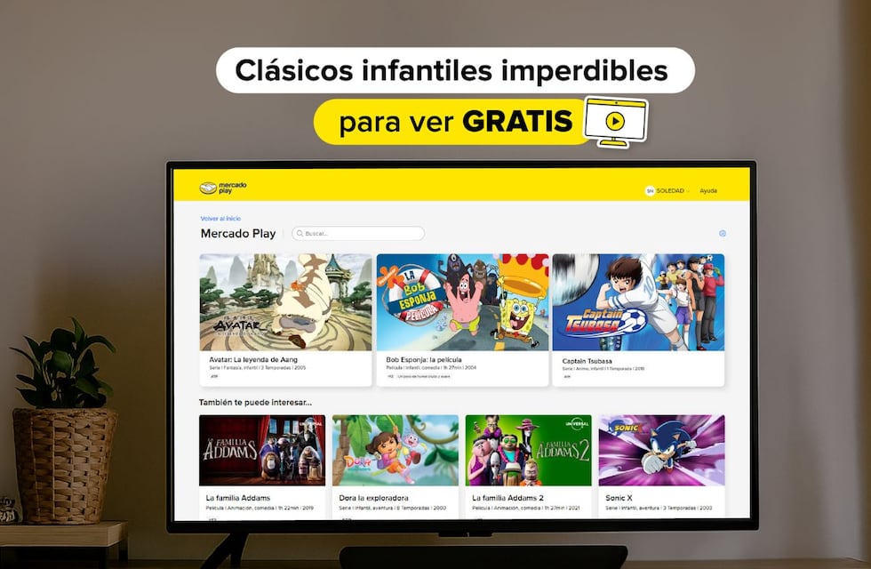 Vacaciones de invierno: cómo ver series y películas infantiles gratis en Mercado Play