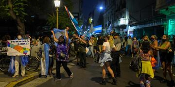 Distintas organizaciones se movilizaron y exigieron que se cumpla la sentencia.