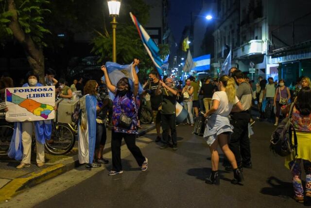 Distintas organizaciones se movilizaron y exigieron que se cumpla la sentencia.